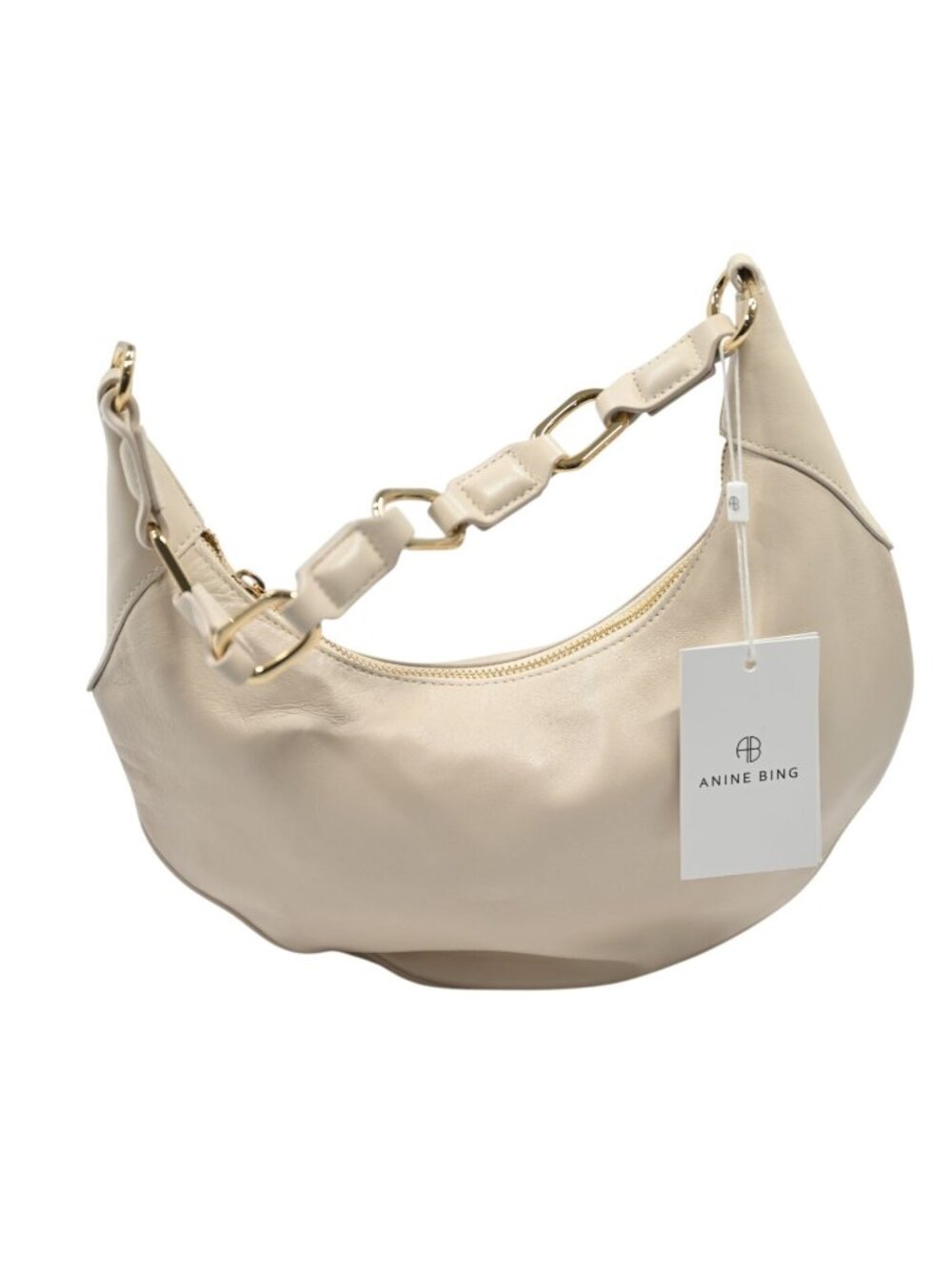 ANINE BING Kate Bag in Ivory